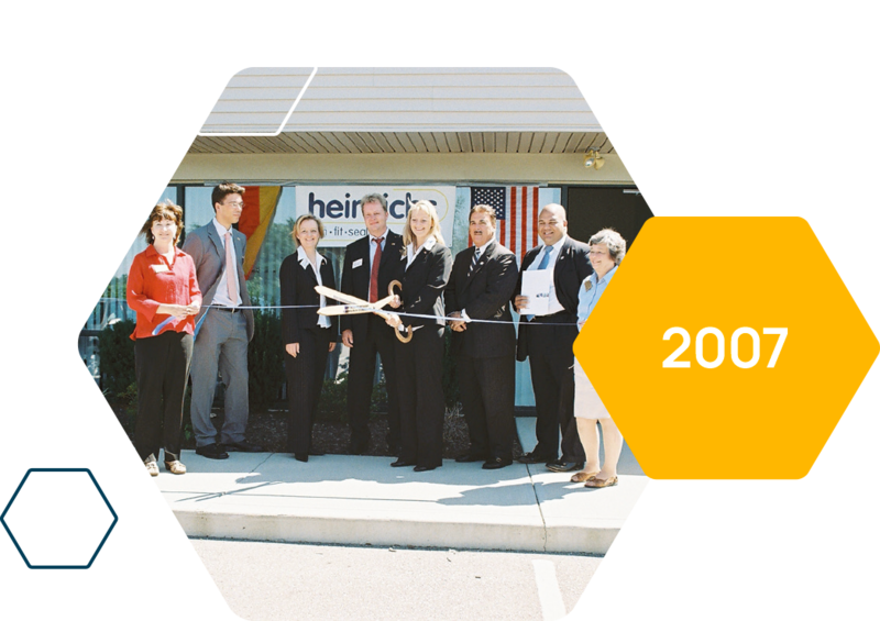 Opening of Heinrichs USA - Cutting the Ribbon
